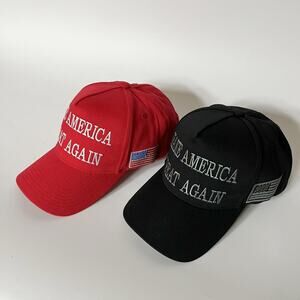 2Pcs MAGA Hat Trump Baseball Cap Make America Great Again